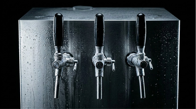 Three taps. A whole party.